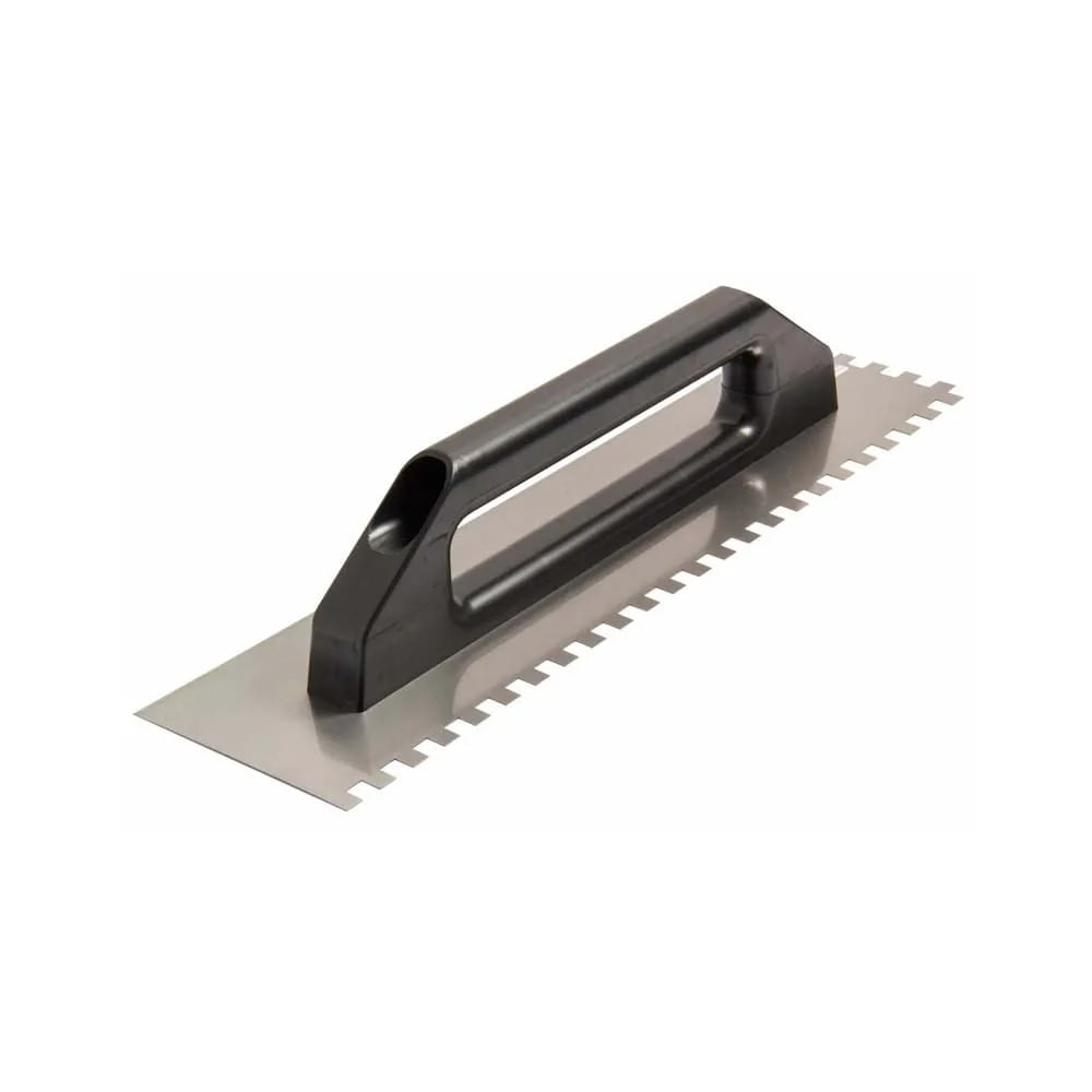 Desempenadeira Aço 48 Cm Dentada 10 X 10 Mm Com Cabo Plástico Cortag