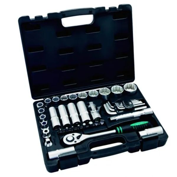 Jogo de Ferramentas de Montagem 41 Peças, Encaixe 1/2 Pol. Stels Toolsworld Jogo De Ferramentas De Montagem, 1/2 Pol., 41 Pcs Stels Toolsworld