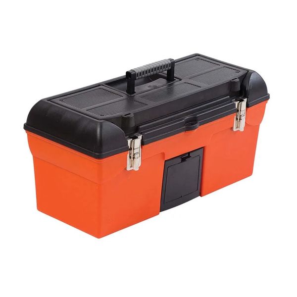 Caixa para Ferramentas Guisa 23,5" com Fecho Metálico e Porta Brocas Externo Caixa para ferramentas com fecho metálico 23,5" Guisa
