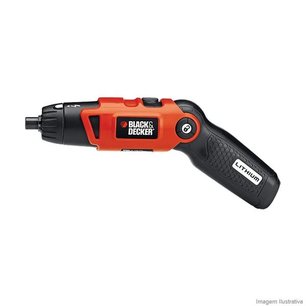 Parafusadeira a Bateria Bivolt 3,6V Íon de Lítio LI2000 Black & Decker Parafusadeira à bateira bivolt 3,6v ion de litio LI2000 Black Decker