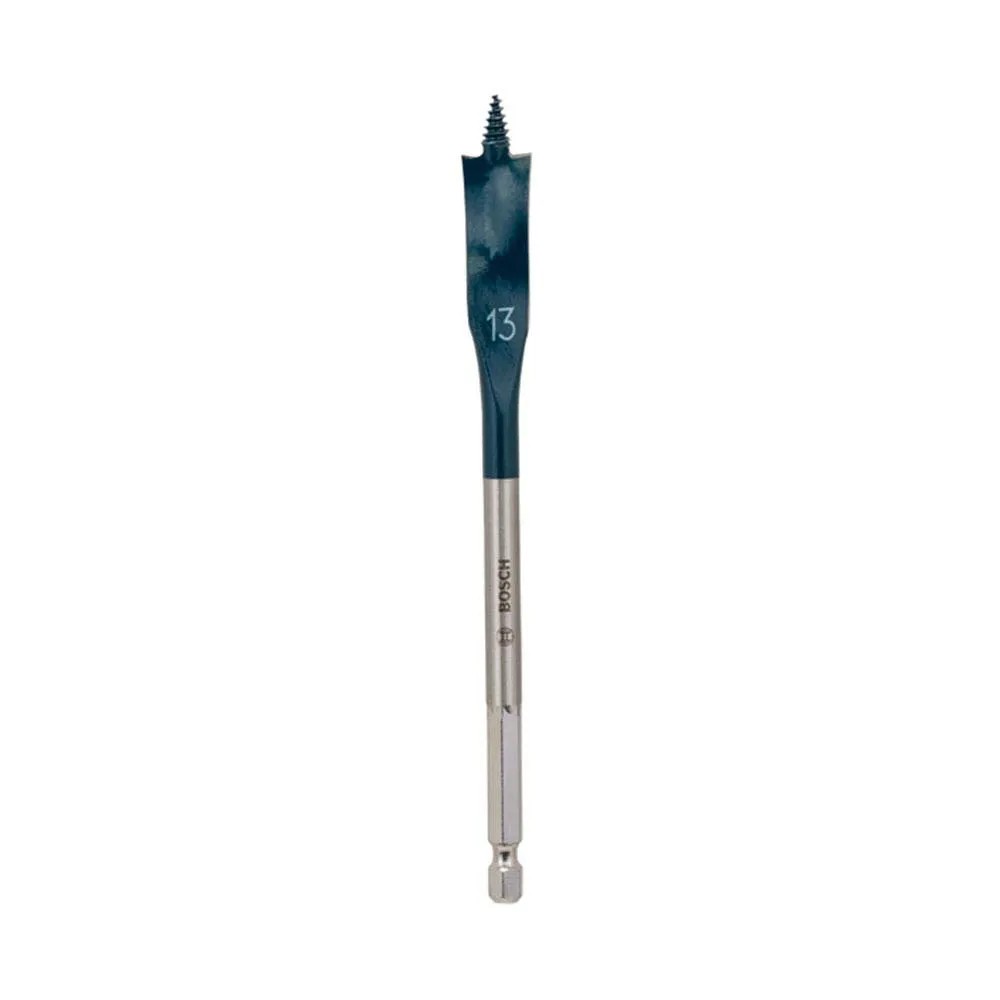 Broca para Madeira Chata Bosch Self Cut Speed 13mm com Encaixe Hexagonal 1/4" Broca Para Madeira Chata Self Cut Speed 13,0mm Hexagonal 1/4" Bosch