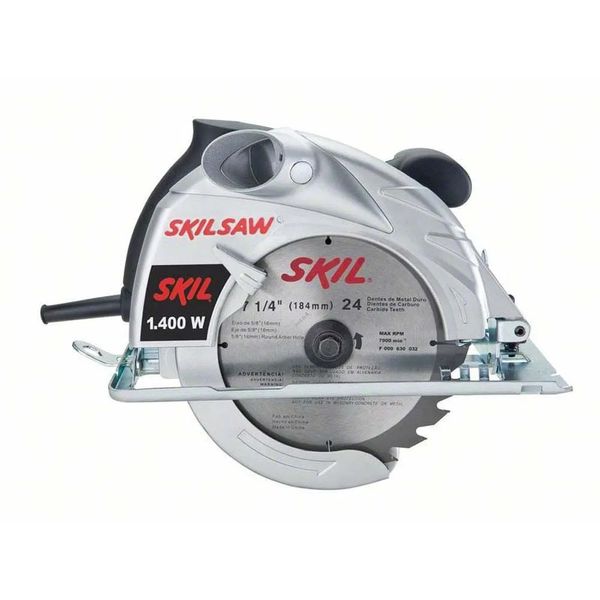 Serra Circular Skil 5402 7.1/4" 220V 1400W com Maleta Serra circular 7.1/4" 220V com maleta preta Skil