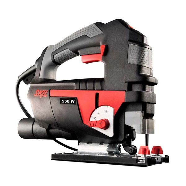 Serra Tico-tico Elétrica Skil 4550, 550W, 220V, Preto e Vermelho Serra tico tico elétrico 220V 550W 60Hz 4550 preto e vermelho Skil