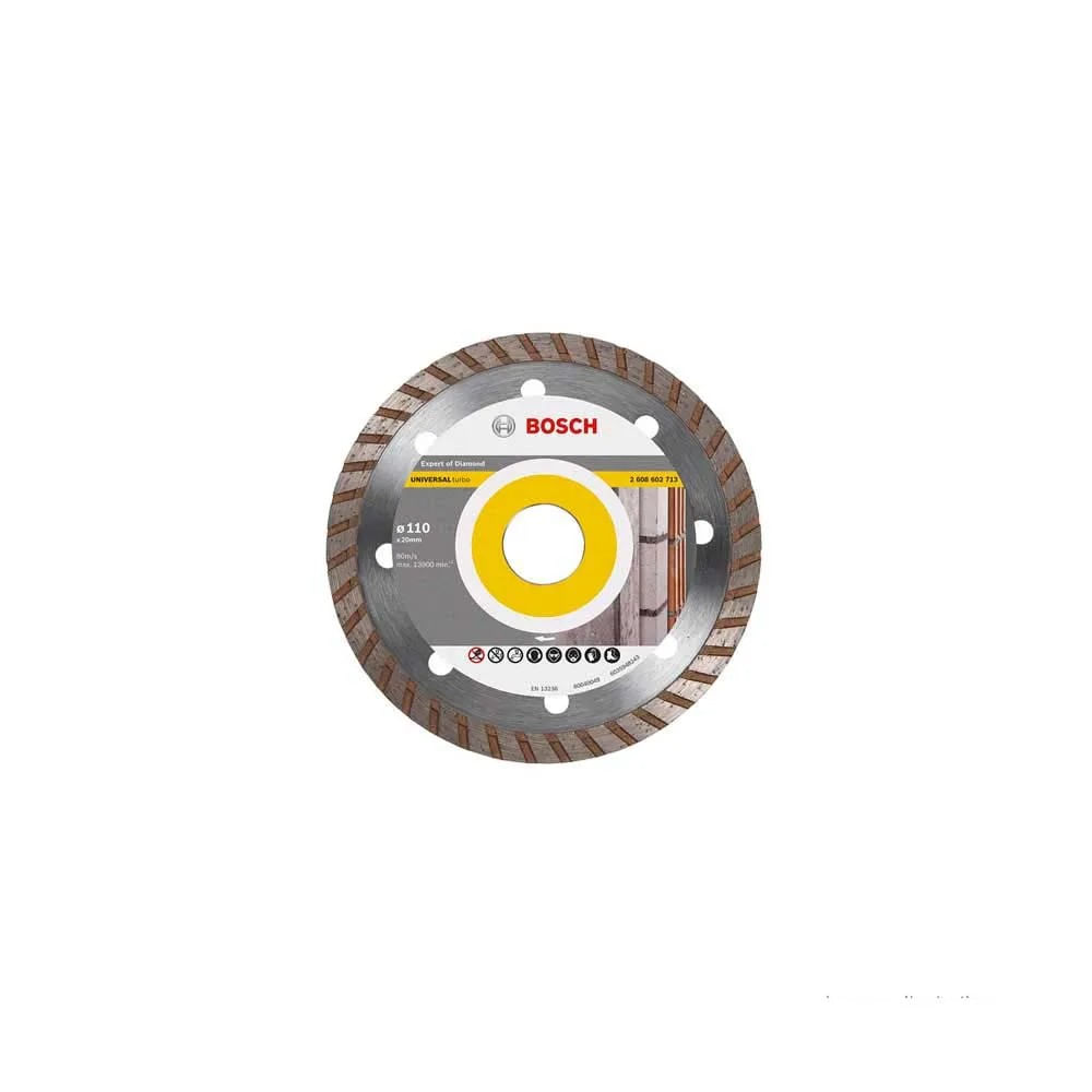 Disco Diamantado Turbo Expert for Universal Bosch 110 x 20 x 8 mm Disco Diamantado Turbo Expert For Universal Multimaterial 110 X 20 X 8 mm Bosch