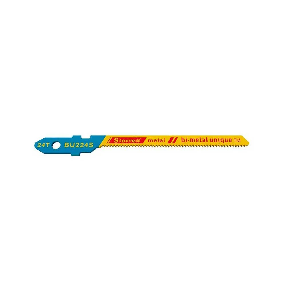 Lâmina de Serra Tico-Tico para Metal Starrett BU224S-2 com 24 Dentes, 2 Unidades Lâmina de serra tico-tico para metal 51x4,5x1mm 24 dentes BU224S-2 Starret