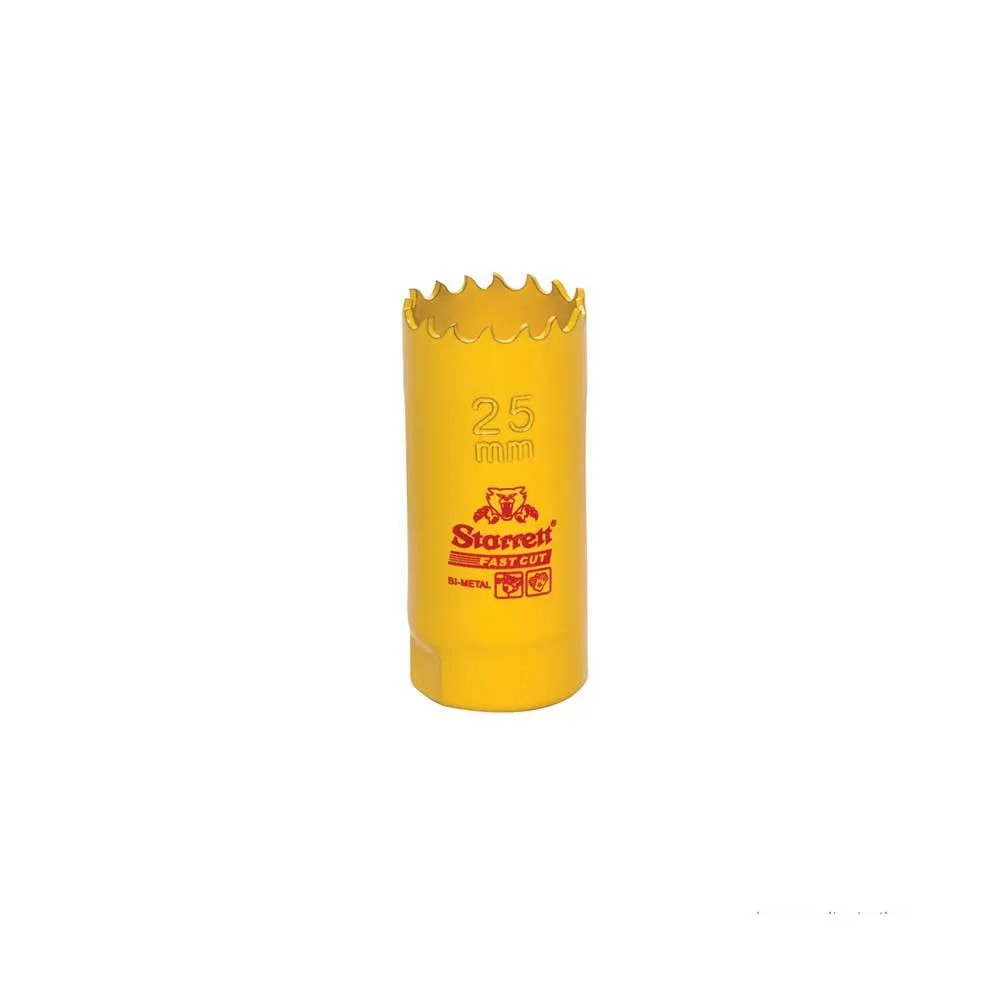 Serra Copo Bi-metal Fast Cut 25mm Starrett Serra Copo Bi-metal Fast Cut 25mm amarela Starret