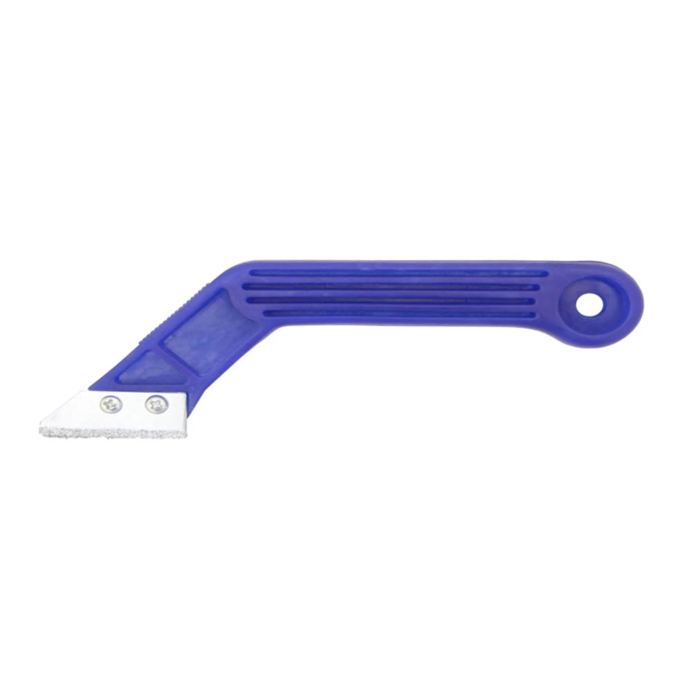 Raspador de Rejunte Norton Azul com Cabo Plástico e Lâmina de Tungstênio Raspador de rejunte azul Norton