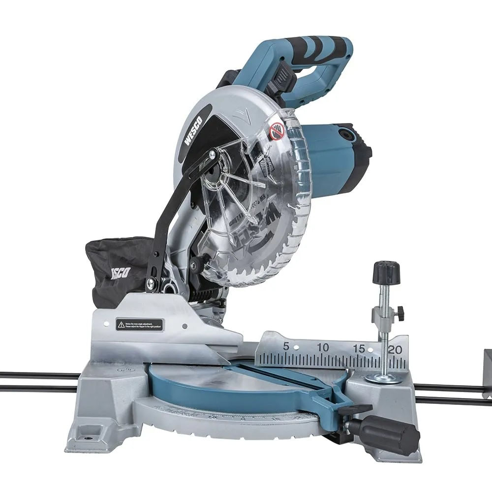 Serra de Meia Esquadria Wesco 10 Polegadas 1800W 220V Preto Serra De Meia Esquadria 10 220 Volts 1800 Watt Preto Wesco