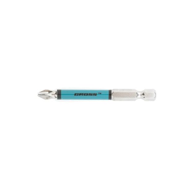 Jogo de Bits Philips 1/4" 90mm em Aço S2 MTX Jogo Bits Philips Encaixe 1/4 Comprimento 90mm Ponta 1/4 MTX