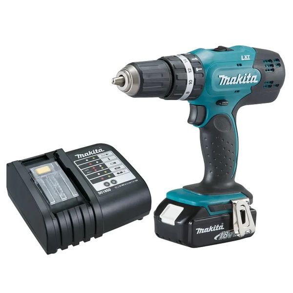 Furadeira Parafusadeira de Impacto Makita LXT 18V com Bateria 1,5Ah Furadeira Parafusadeira de Impacto LXT 18V c/ Bateria de 1,5AH Makita