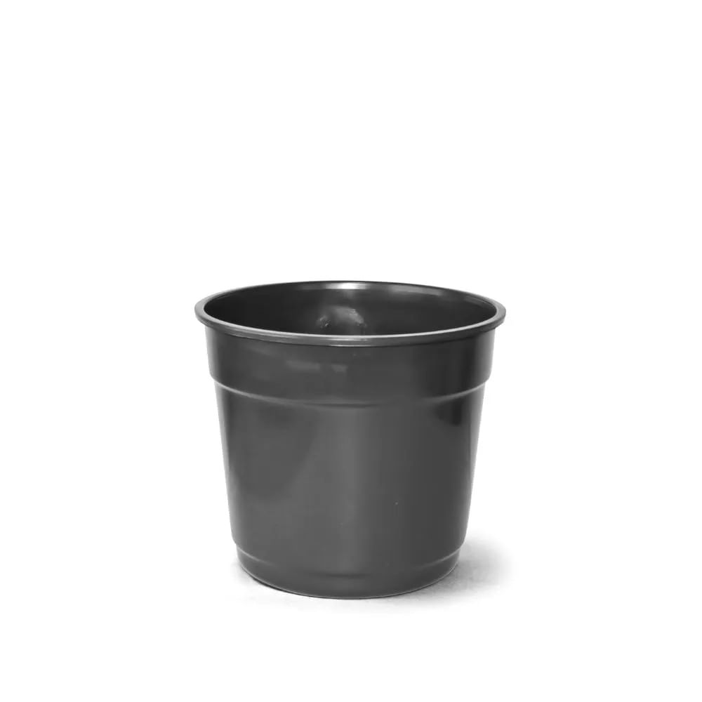 Vaso Redondo Nutriplan N05 26x23cm Preto Vaso N05 23cm Preto Nutriplan