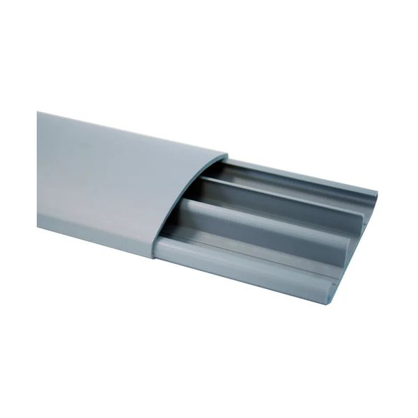 Canaleta de Piso HellermannTyton 75x17x2000mm com Adesivo Cinza Canaleta Piso 75X17X2000mm Com Adesivo Cpa 7517 Cinza Hellermanntyton