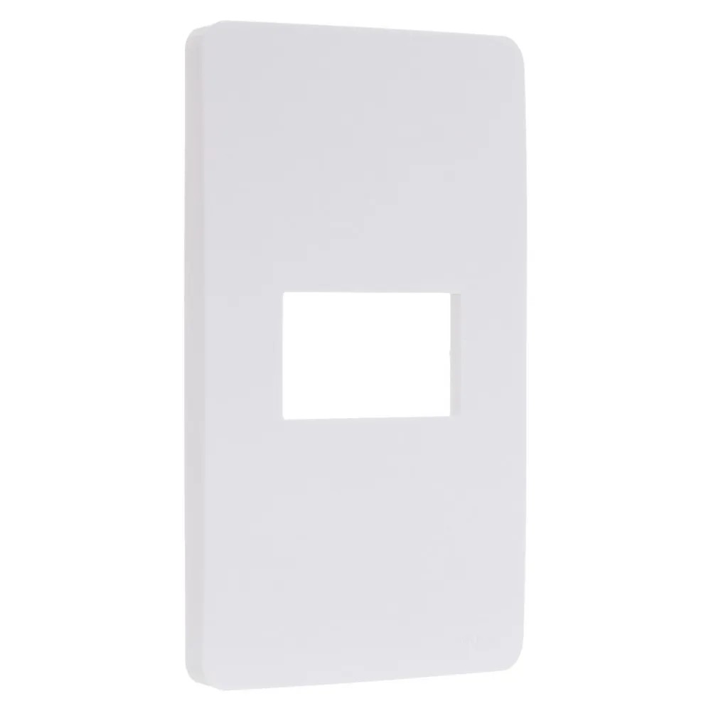 Placa 4x2 para 1 Posto Orion Schneider Branco