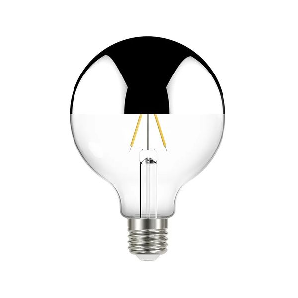 Lâmpada LED Filamento Globo G95 Defletora Espelhada 3W Autovolt E27 Taschibra Lâmpada Led Filamento Defletora Espelhada Globo G95 Auto Taschibra