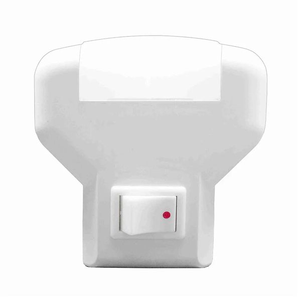 Luz Noturna Manual de LED Bivolt DNI 6188 Branco Key West Luz Noturna Manual Bivolt De Led Dni 6188 Branco Key West