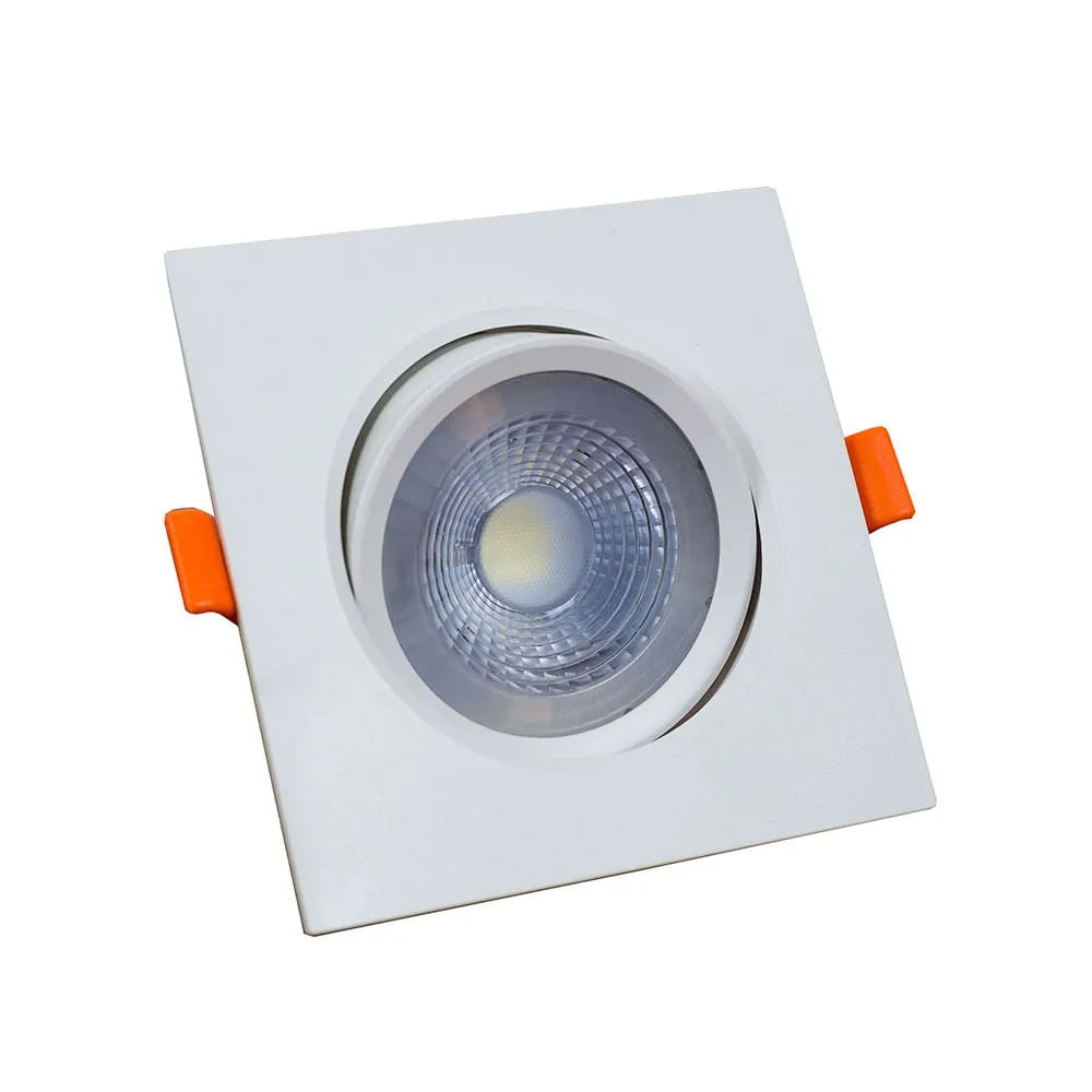 Spot de Embutir Easy Led Quadrado 5W 3000K Branco LLumm Bronzearte Spot Embutir Easy Led Quadrado 5W 3000K Branco LLumm Bronzearte