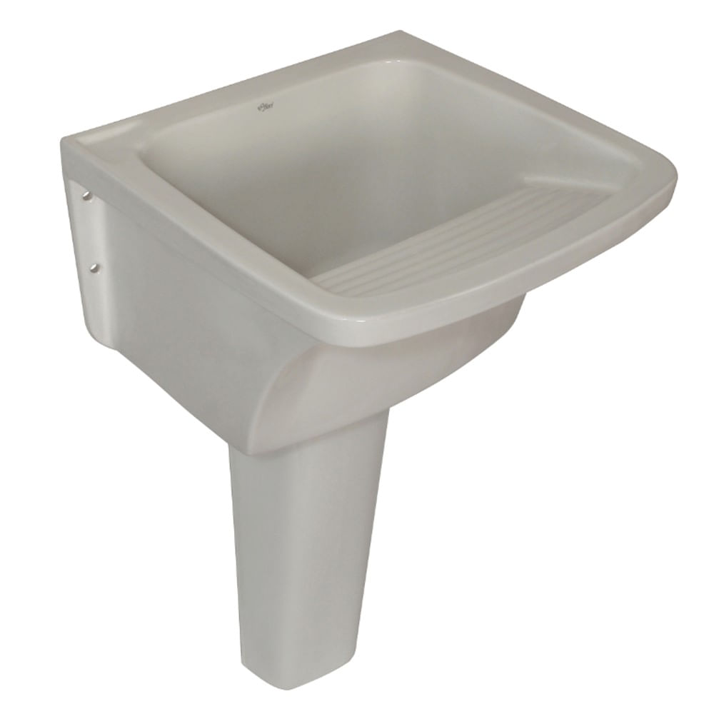 Coluna para Tanque de Lavanderia Fiori 50cm Branco 55CL02