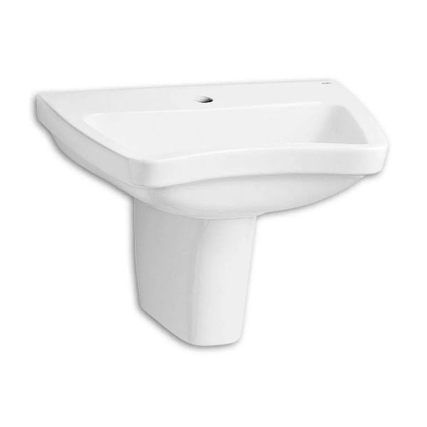 Lavatório para Coluna Celite Acesso Plus 600x415 mm Branco Lavatório para coluna 600X415 com mesa acesso plus
