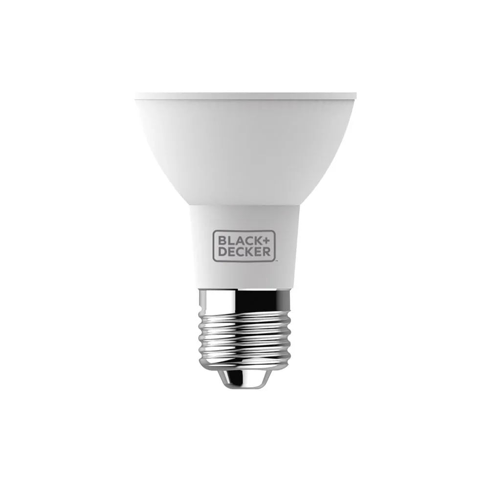 Lâmpada LED PAR20 6,5W 2700K IP65 Bivolt Black Decker Lampada Led Par20 6,5W 2700K Ip65 Bivolt Black Decker