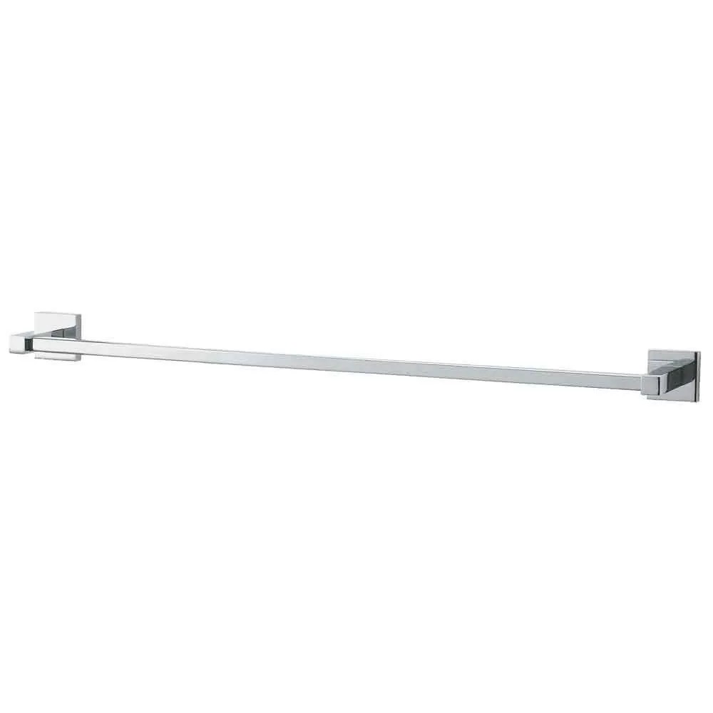 Porta Toalha Barra Deca Quadratta Cromado 60cm Porta Toalha Barra Quadratta Cromado Deca
