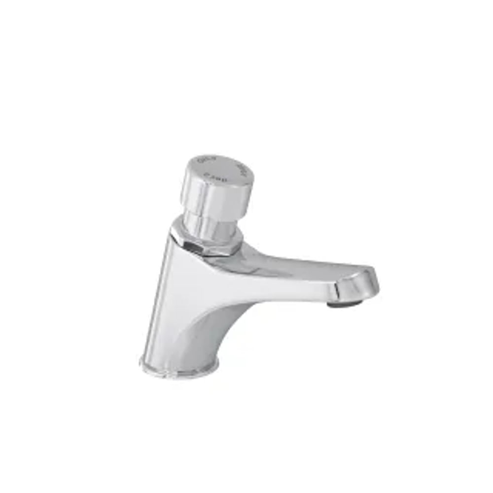 Torneira de Mesa para Lavatório Deca Matic Eco com Fechamento Automático Cromada Torneira De Mesa Com Fechamento Automático Para Lavatório Deca Matic Eco Cromado Deca