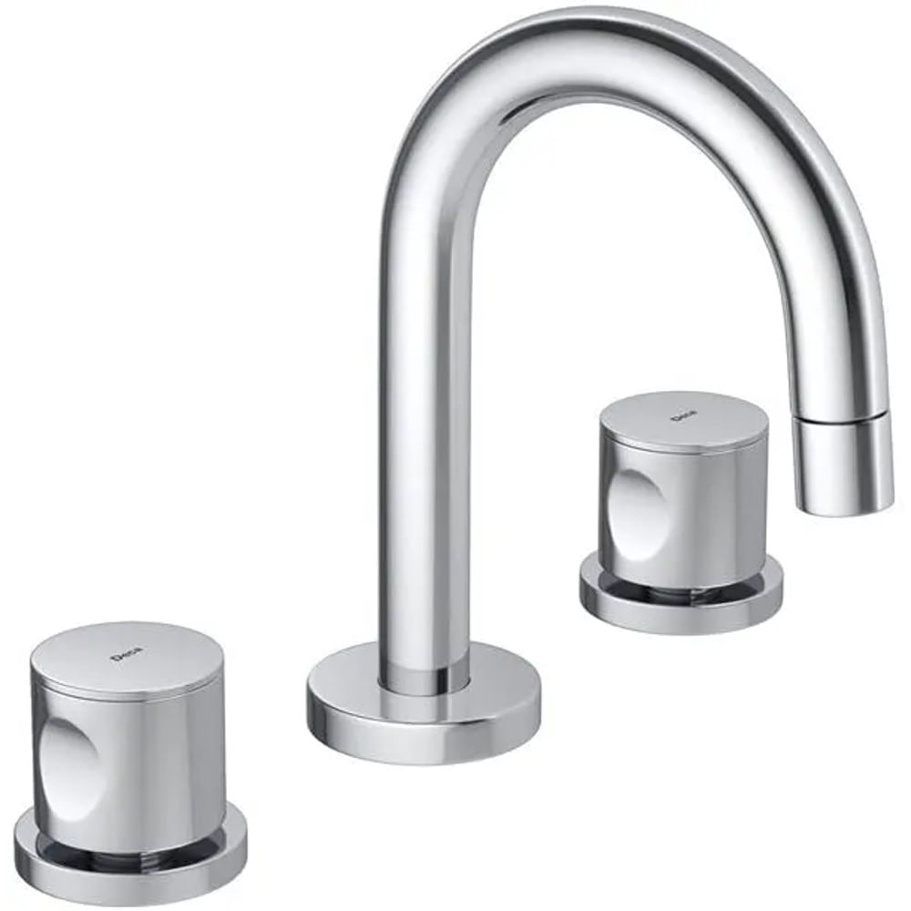 Misturador de Mesa para Lavatório Deca Aspen Bica Alta Cromado Misturador De Mesa Bica Alta Para Lavatório Deca