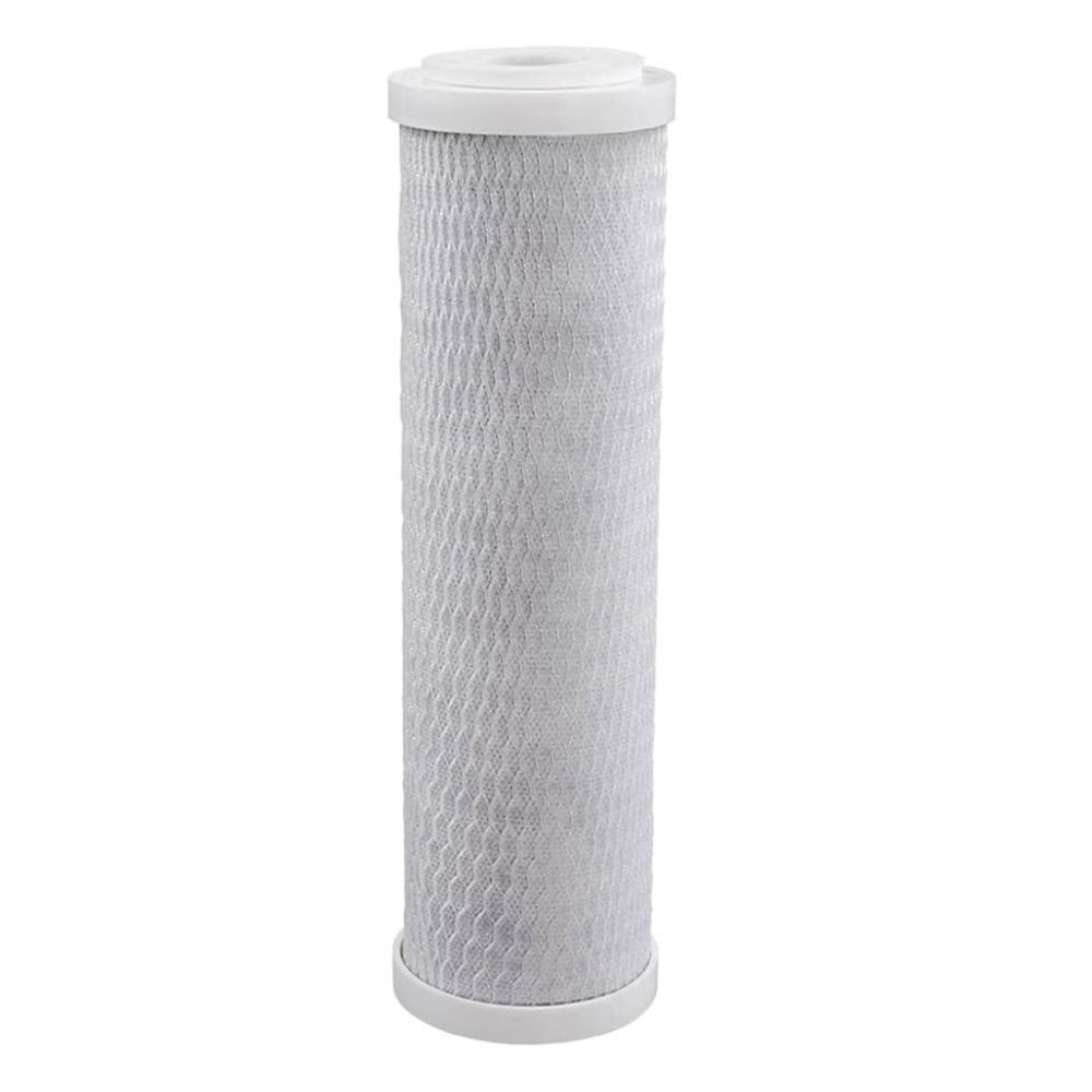 Refil para Filtro Acquabios Carbon Block 9.3/4" 120 L/h Refil Para Filtro 120 LT/H POU Carbon Block 9.3/4 Acquabios