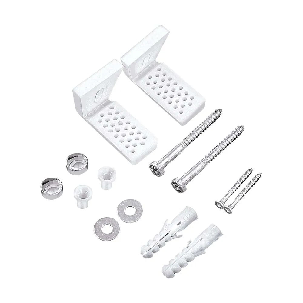 Kit de parafuso universal para bacias com furação lateral Esteves