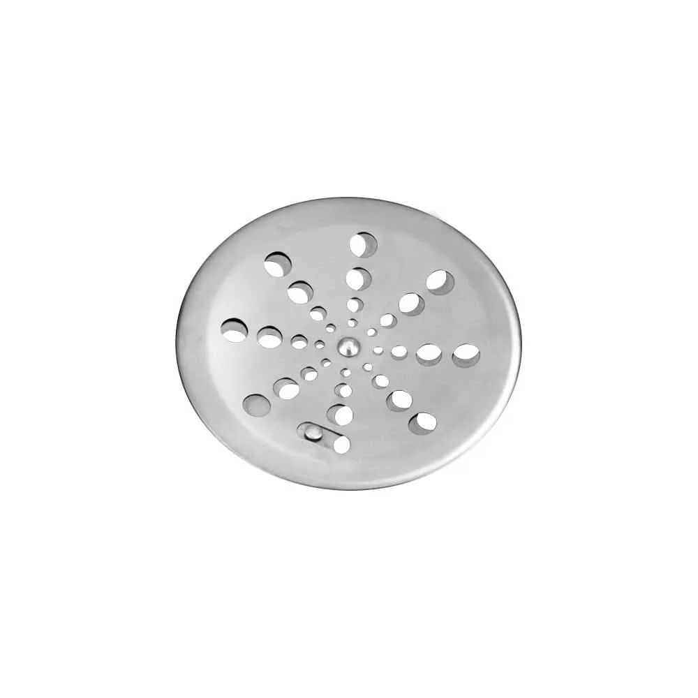 Grelha Redonda de Inox com Fecho 10cm Esteves VAD270 Grelha redonda de inox sem caixilho e com fecho 10cm VAD270 Esteves