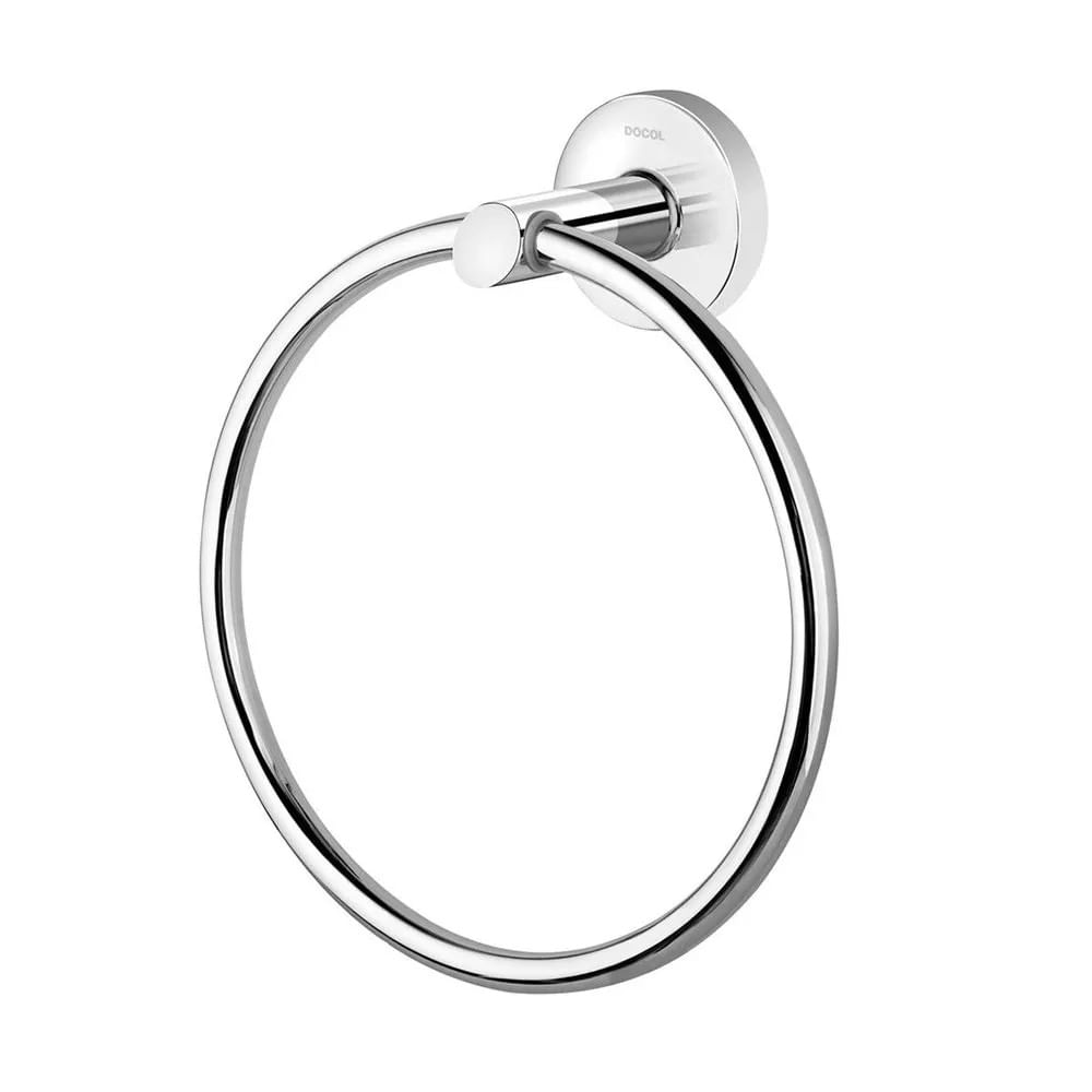 Porta Toalhas Argola Docol Hope Cromado Polido Porta Toalhas Argola Hope Docol