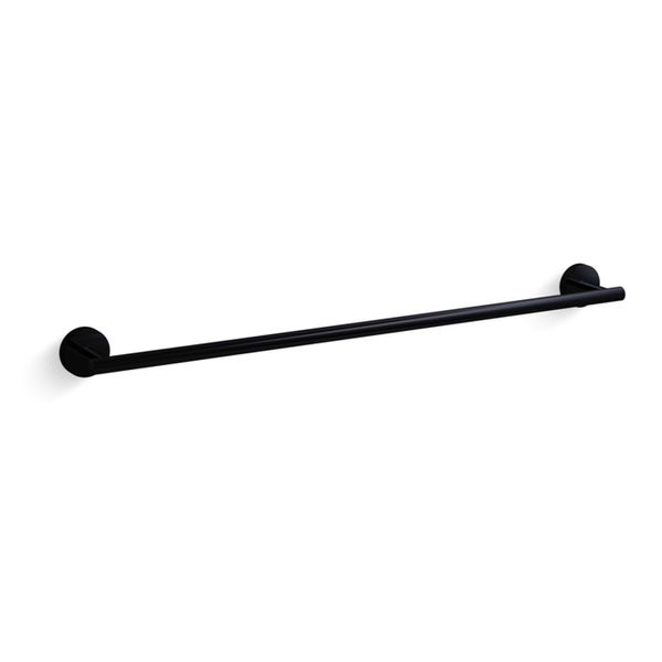 Toalheiro Elate 61cm em Metal Preto Kohler Toalheiro Elate 61cm Black Kohler