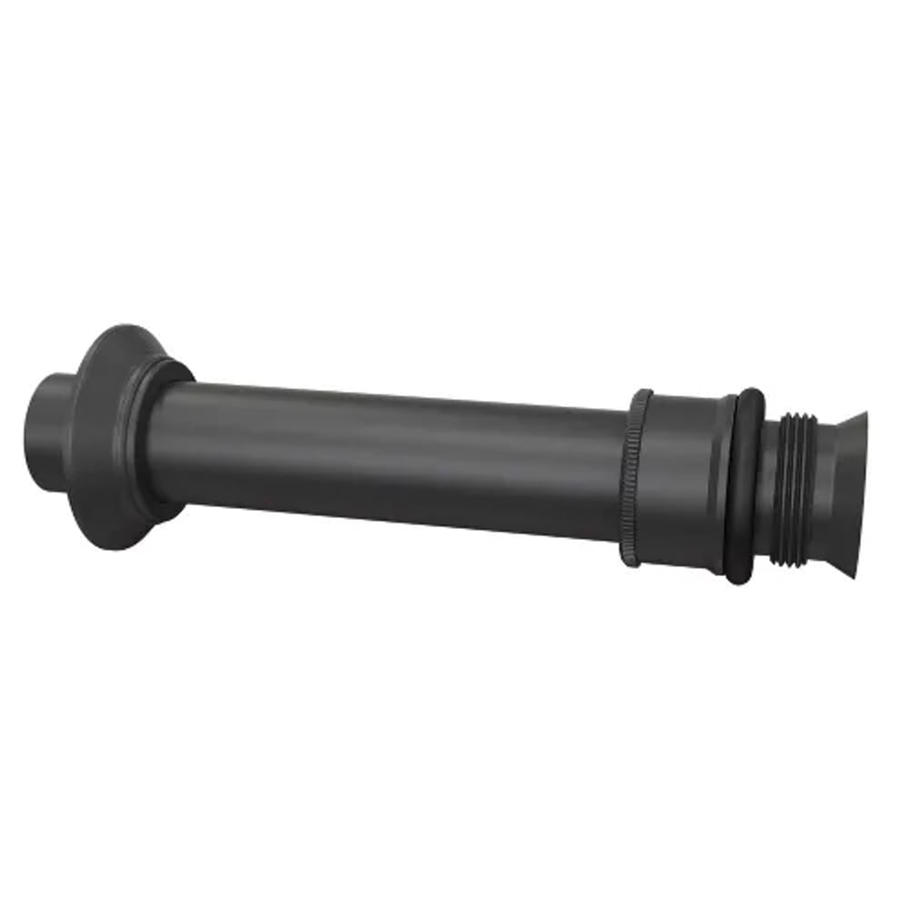 Tubo de Ligação Ajustável 25cm Black Matte Fani