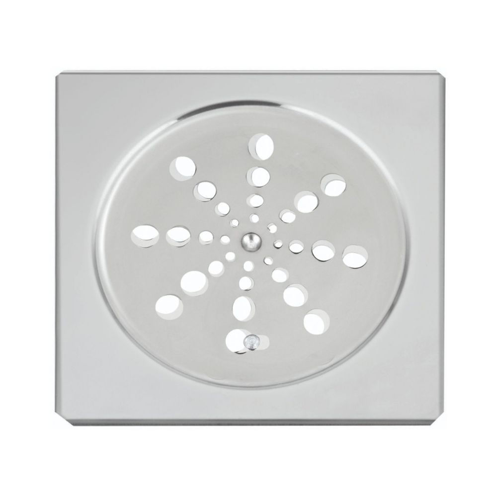 Grelha Quadrada de Inox 15cm com Fecho sem Caixilho Esteves VAD277