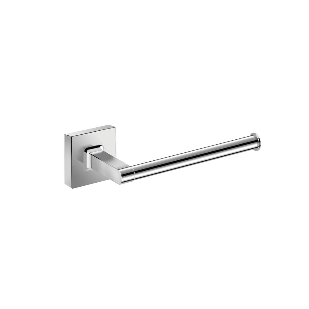 Papeleira para Banheiro Celite Cube/Up em Metal Cromado Papeleira p/ Banheiro Cube/Up Cromado Celite
