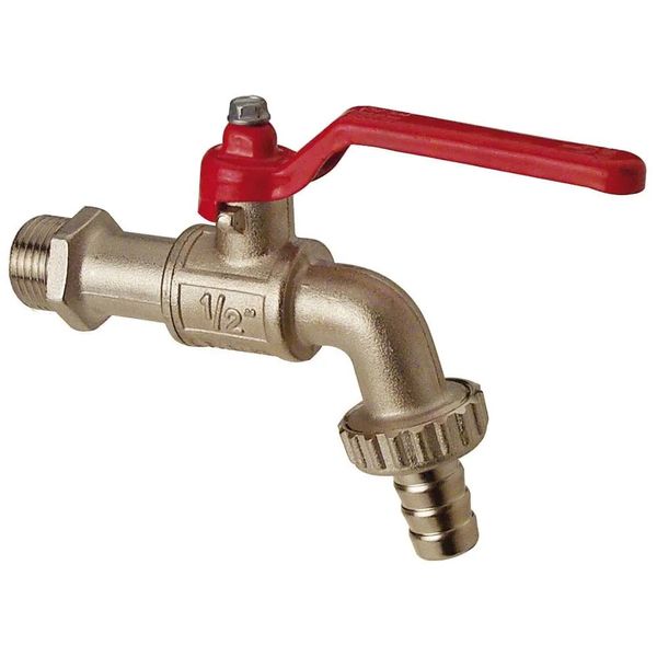 Torneira Esfera para Jardim 1/2" com Alavanca em Aço Wog 132 Torneira Esfera Para Jardim Com Alavanca 132 Wog