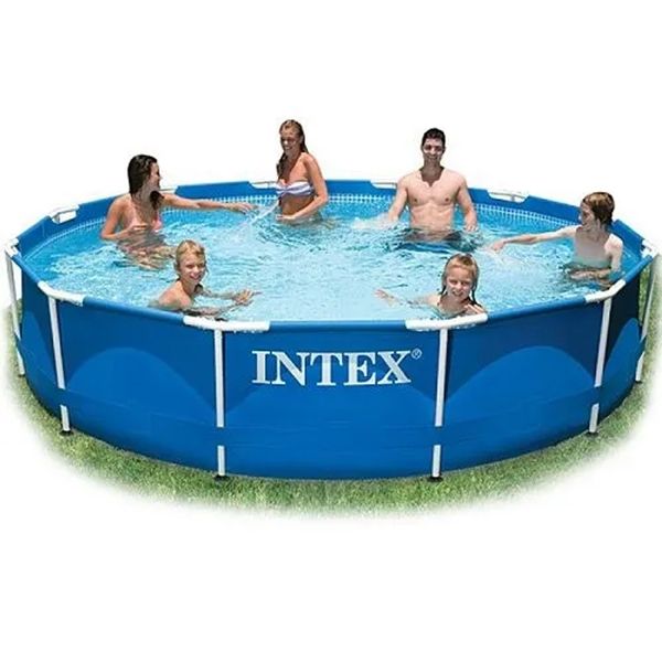 Piscina Estruturada Redonda Intex 6.503L 366x76cm Piscina Armação Estruturada Redonda Standard 6.503L Intex
