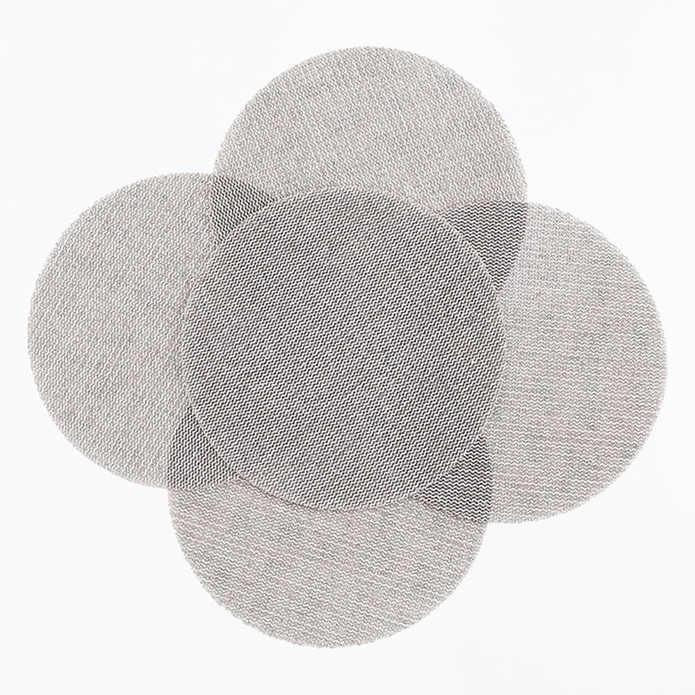 Disco De Lixa Telado Com Velcro, Para Parede E Teto,, Grão 150, Diametro 150 Mm