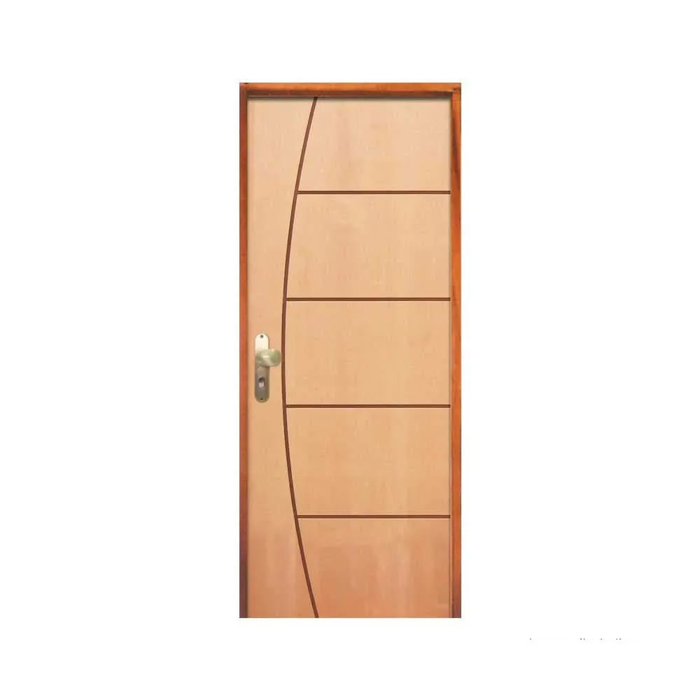 Porta Frisada Sidney ES 66 Curupixá Montada com Ferragem 210x82x12cm Porta frisada es 66 curupixa montada com ferragem 210x82x12 d Sidney