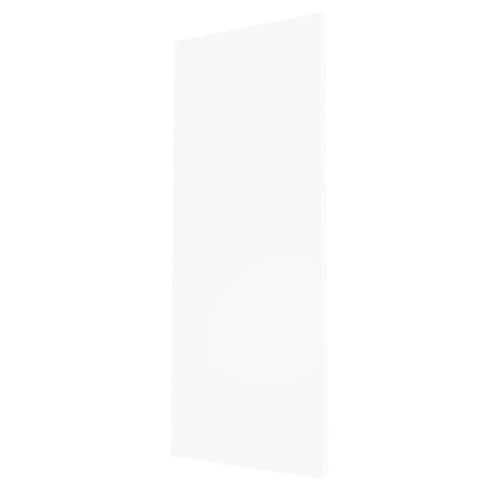 Folha de Porta Lisa Colmeia Vert Pintada Branco 210x62 cm Folha Porta Lisa Colmeia Pintada Branco 210x62 Vert