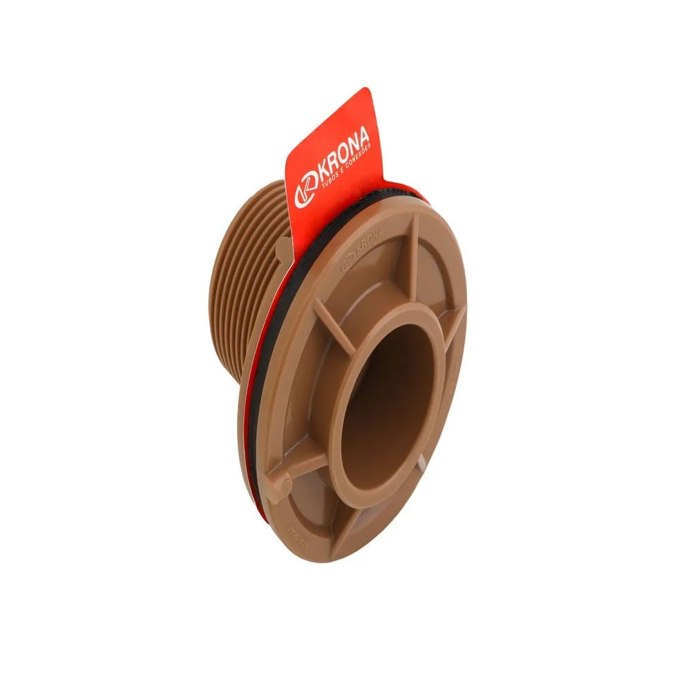 Adaptador Soldável para Caixa d'Água Krona 25mm x 3/4" Adaptador Soldável Para Caixa D’agua 25mm X 3/4 Krona