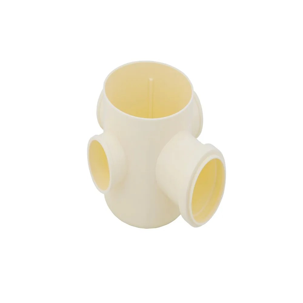 Corpo de Caixa Sifonada Krona N28 100x100x50mm em PVC Corpo Caixa N28 Sif 100x100x50mm Krona