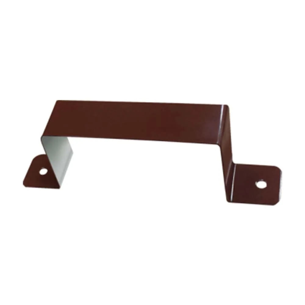 Abraçadeira para Condutor Retangular 28 mm Marrom Calhaforte Abraçadeira para condutor 28 marrom Calhaforte