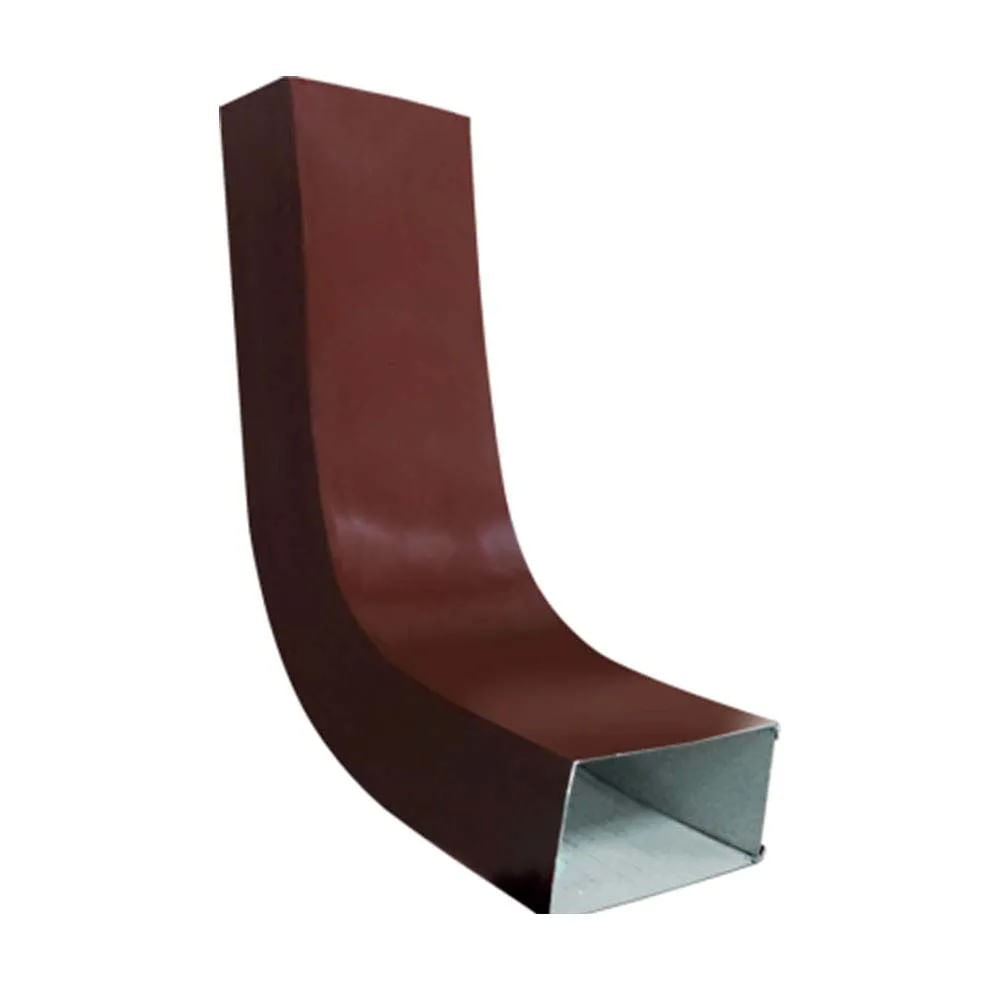 Curva para Condutor 28 mm Marrom Calhaforte Curva para condutor 28 marrom Calhaforte