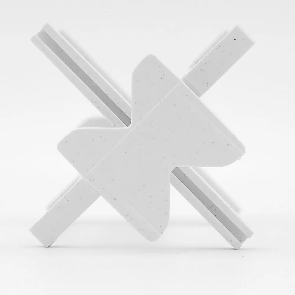 Espaçador para Bloco de Vidro Fino 5mm com 35 Peças Construmarcas