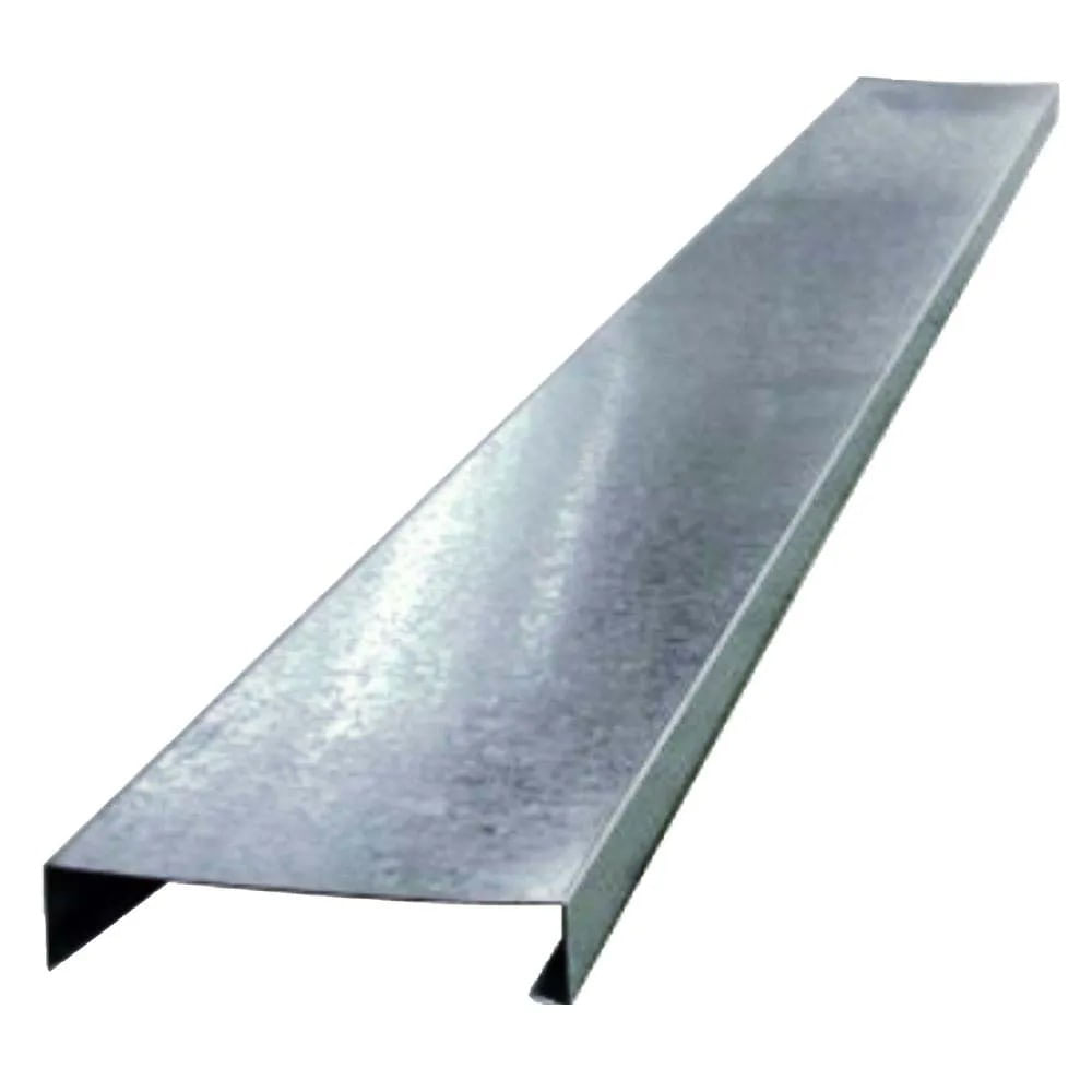 Rufo Capa Galvanizado 33 Polegadas 2 Metros Calhaforte Rufo capa 33" 2 metros galvanizado Calhaforte