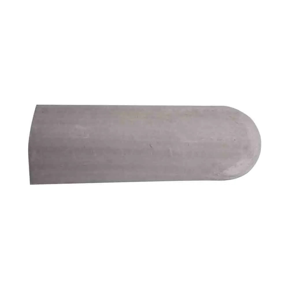 Telha Espigão de Fibrocimento Universal Início 31x90cm 6mm Cinza Brasilit Telha espigão de fibrocimento 31x90cm 6mm Universal início cinza Brasilit
