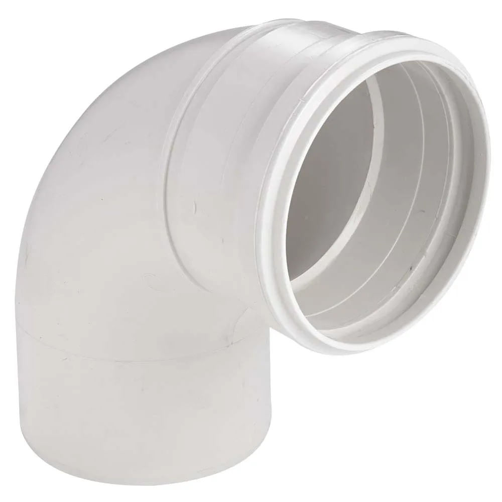 Curva 90° Curta para Esgoto 100mm Tigre Curva 90° Curta Para Esgoto 100mm Branco Tigre