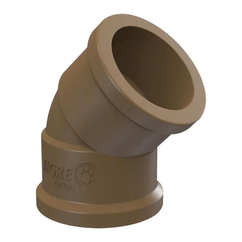Joelho 45° Soldável 25mm Tigre Joelho 45 Soldavel 25mm Tigre