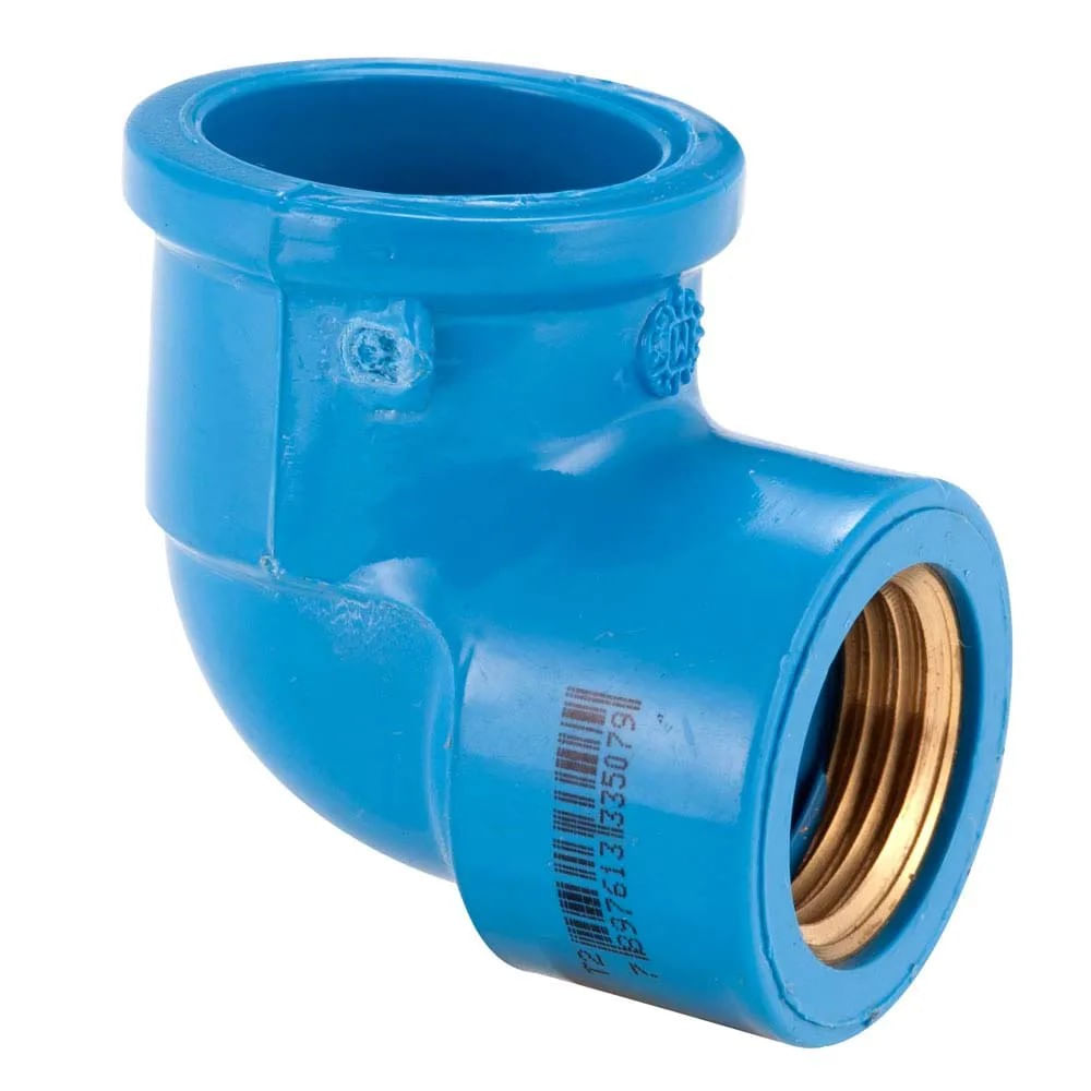 Joelho de Redução 90° Soldável com Bucha de Latão 25mm x 1/2" Tigre Joelho De Reduçao 90° Soldável Com Bucha Latão 25mmx1/2' Tigre