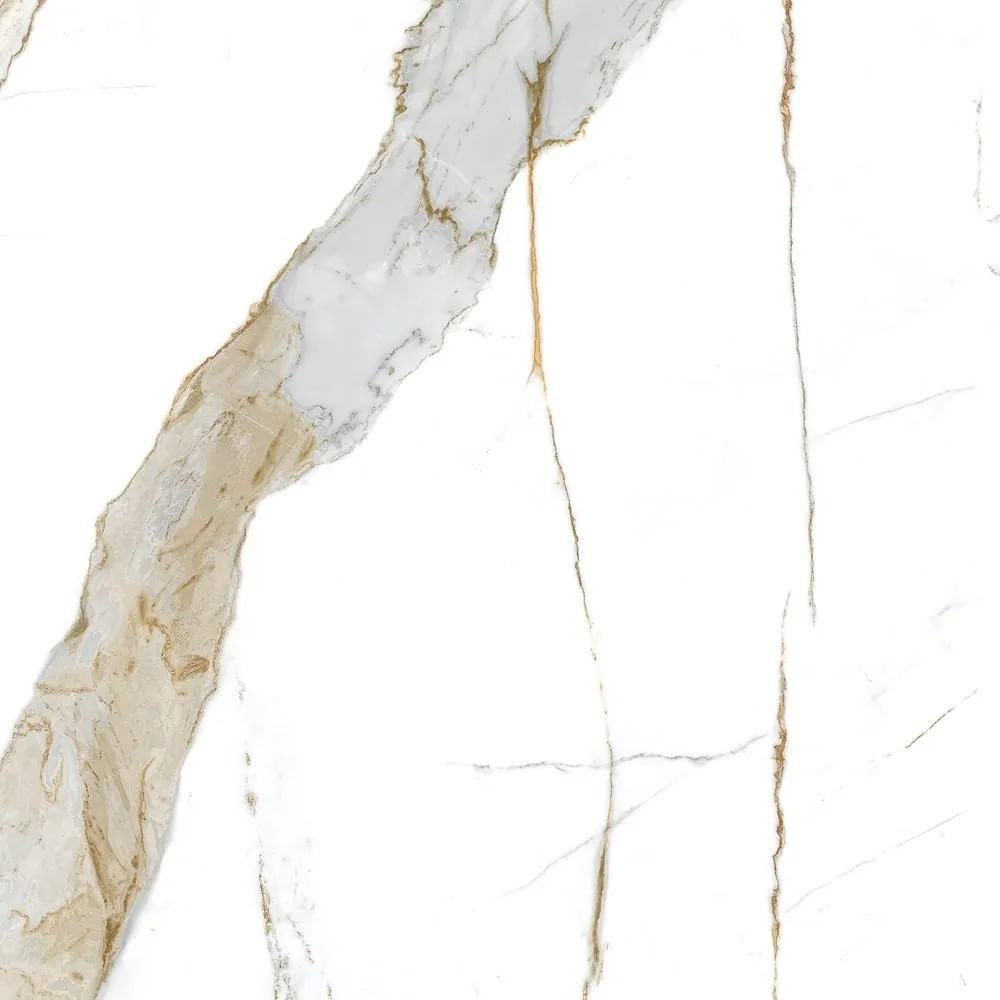 Porcelanato Esmaltado Calacata Oro Satin 80x80cm Biancogres 2,6m² Porcelanato Esmaltado Calacata Oro Satin 80X80 Cx2,6M2 Biancogres